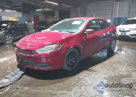 2013 Dodge Dart Aero из США, поврежденный, VIN 1C3CDFAH2DD216301